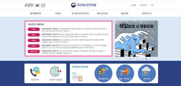 국가재난안전관리시스템