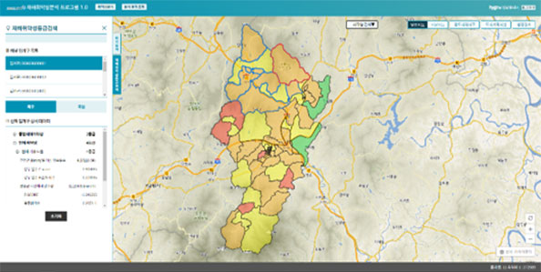 재해취약성분석프로그램